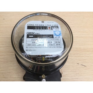 Công tơ điện 1 pha 2 dây ( Đồng hồ điện gia đình, phòng trọ )