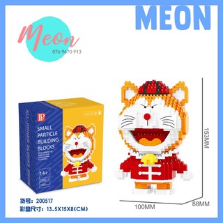 Xếp hình Doremon - Lego miniblock doraemon size L