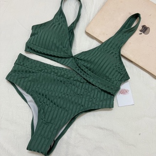 Bikini 2 mảnh xẻ ngực CODE1166 (ảnh thật)
