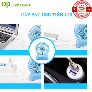 Quạt sạc mini DP-1423c