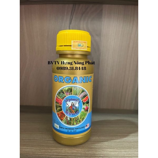 Đạm cá Hữu cơ Neptune’s Harvest 200ml- chiết xuất từ cá cà rong biển ở bắc mỹ- tăng khả năng hấp thu dinh dưỡng