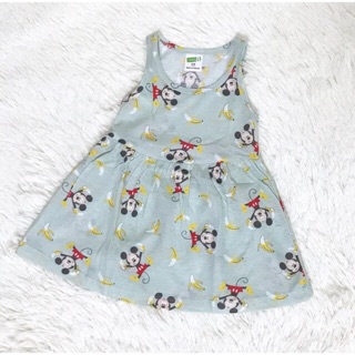 Váy Crazy8 vải dư xuất Nhật (Mickey xanh) 