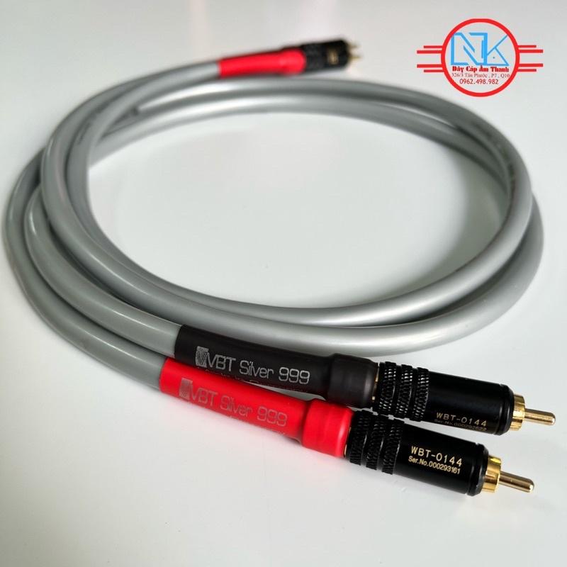 Dây AV WBT 999 GERMANY Lõi mạ bạc