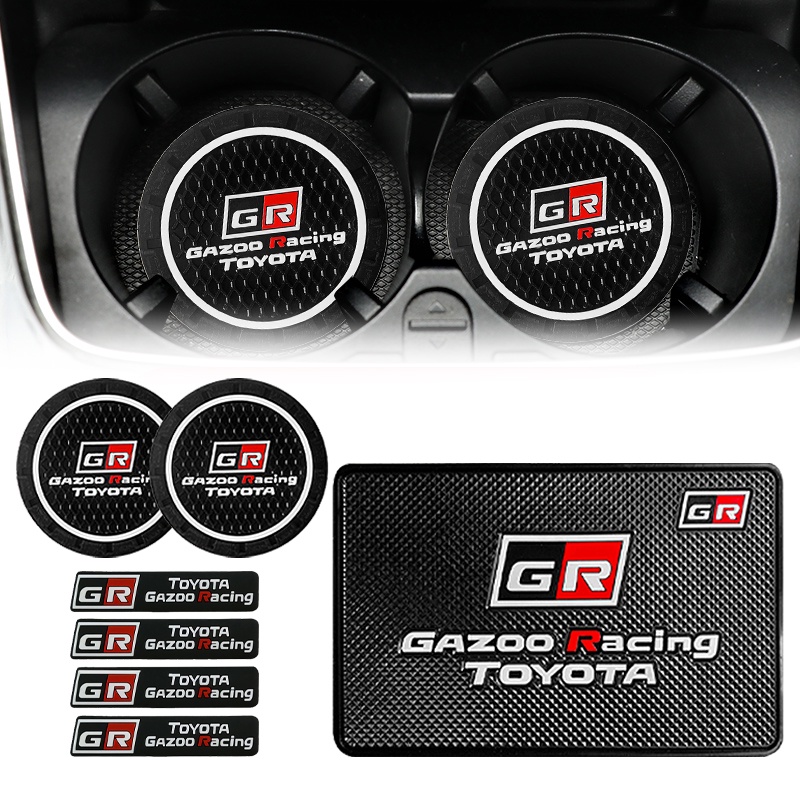 TOYOTA GRZOO Đua xe Tấm lót ly xe hơi Dải chống va chạm Thảm chống trượt Toyota GR Đã sửa đổi Đệm chống trượt Nội thất ô tô