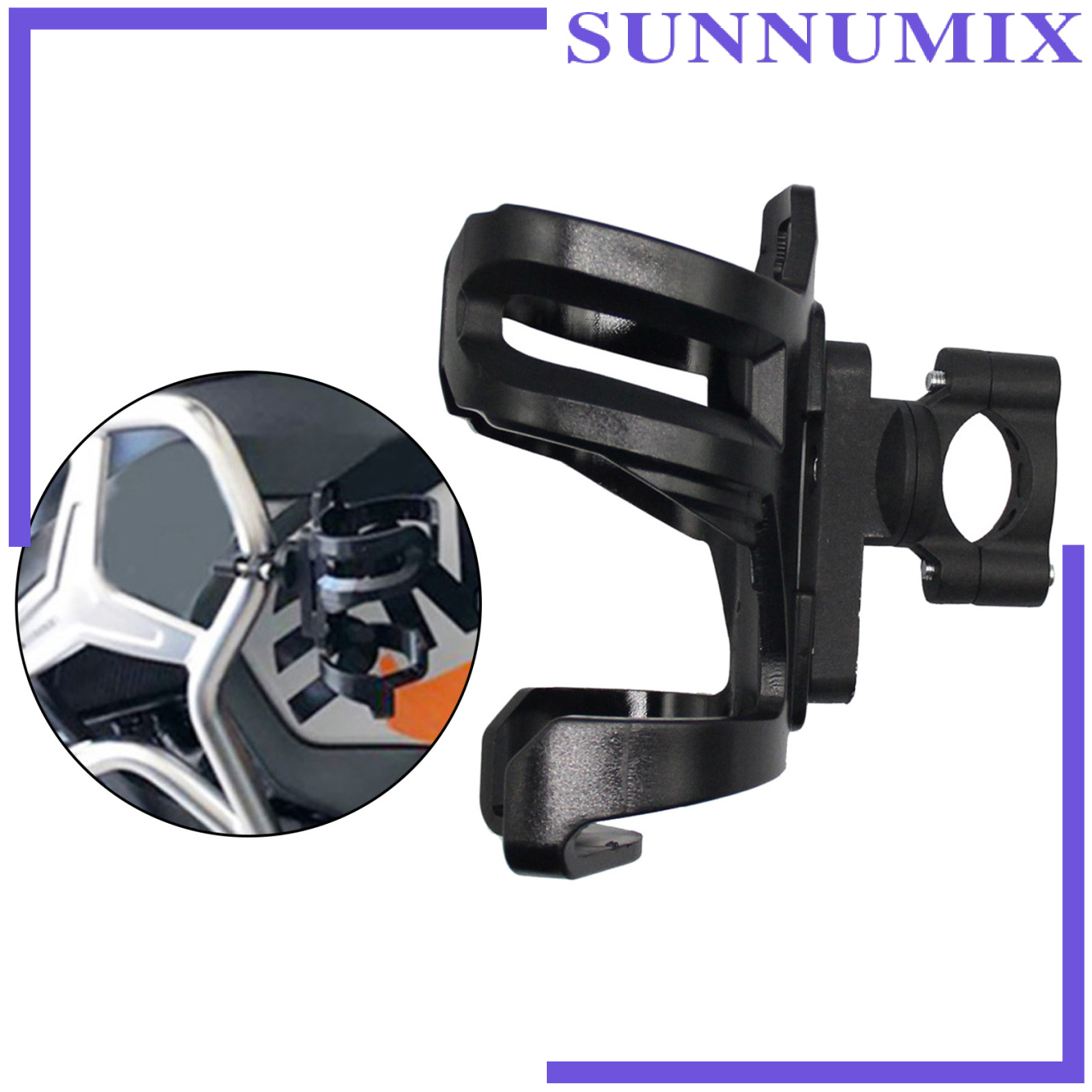 Giá Đỡ Bình Nước Gắn Tay Lái Xe Mô Tô 13-32mm
