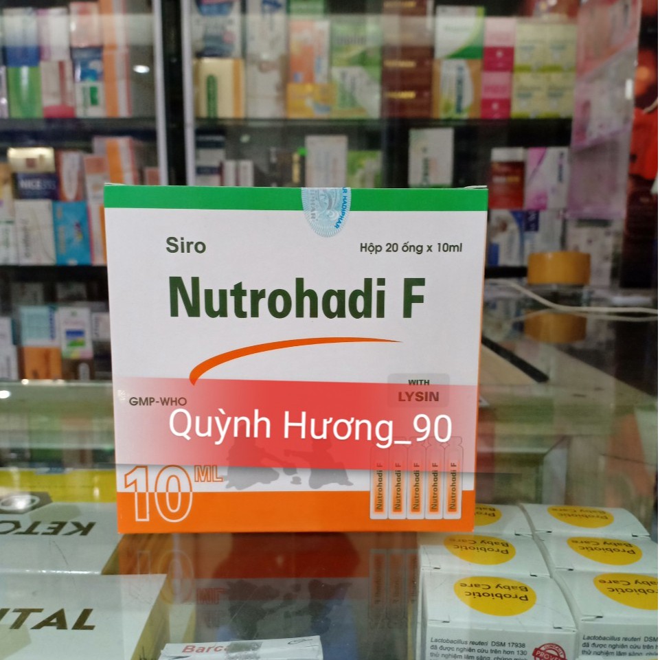 NUTROHADI F hộp 20 ống bổ