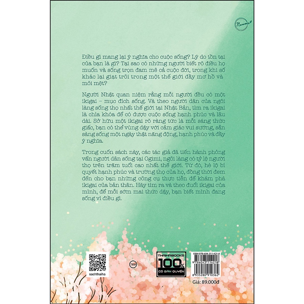 Sách Thái Hà - Ikigai – Đi Tìm Lý Do Thức Dậy Mỗi Sáng