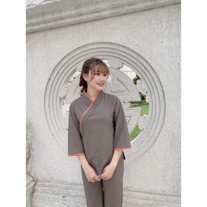 đồ lam cao cấp mẫu linen hàn quốc mát không nhăn có độ co giãn cao