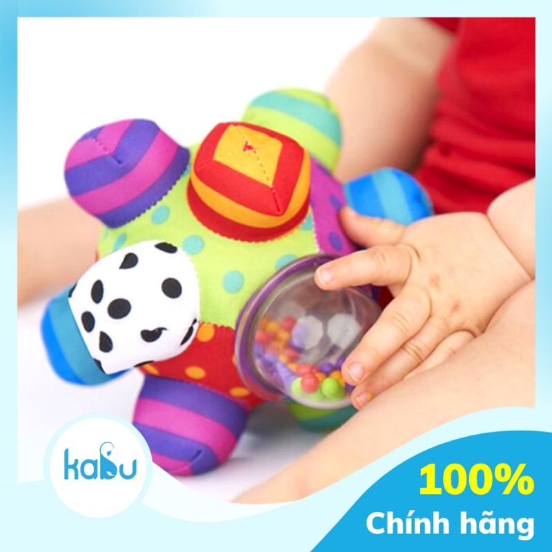 KABU - Bóng Núm Xúc Xắc Phát Triển Đa Giác Quan Cho Bé Từ 0 Tháng Tuổi