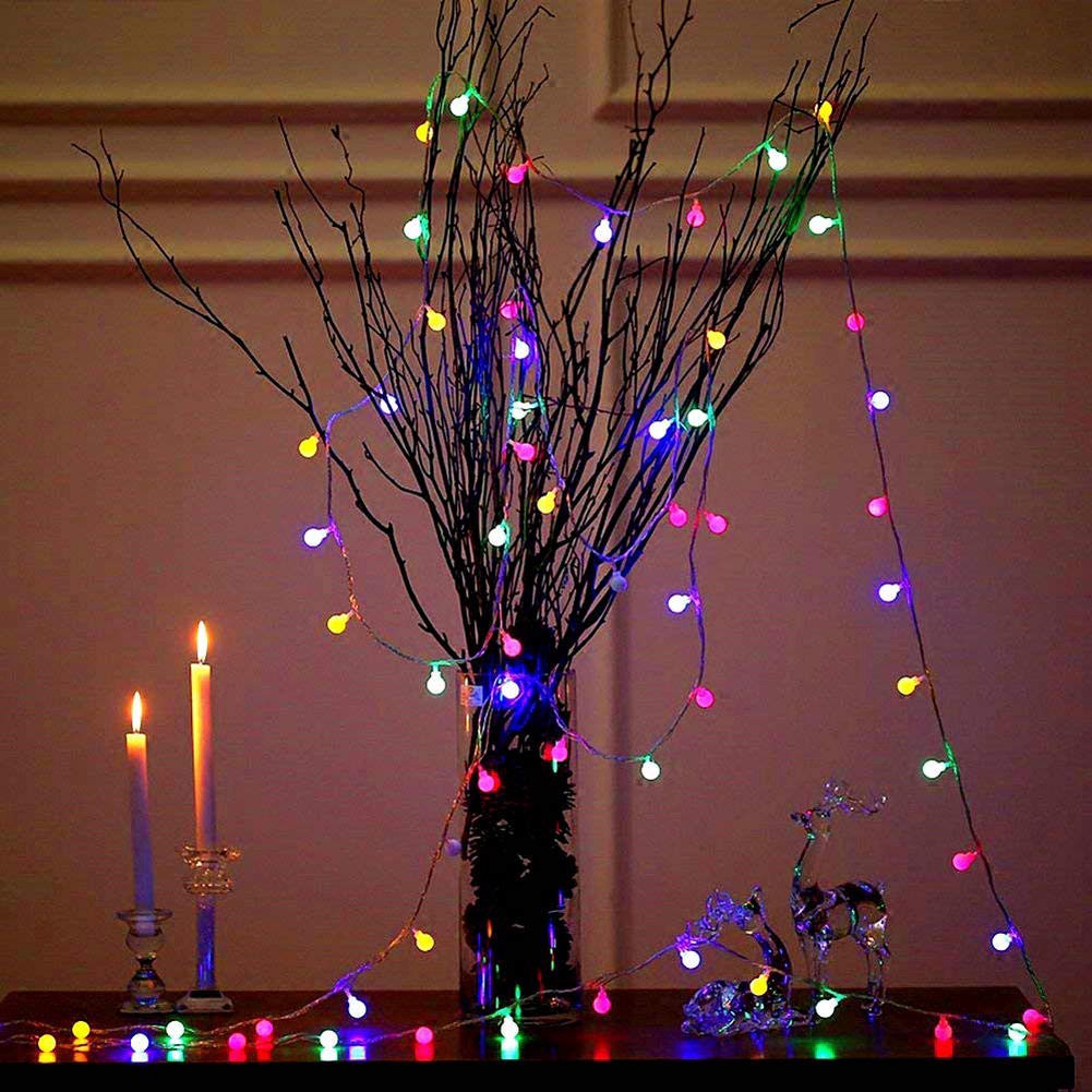 Dây Đèn LED Cherry Ball 10m 100 bóng 22mm