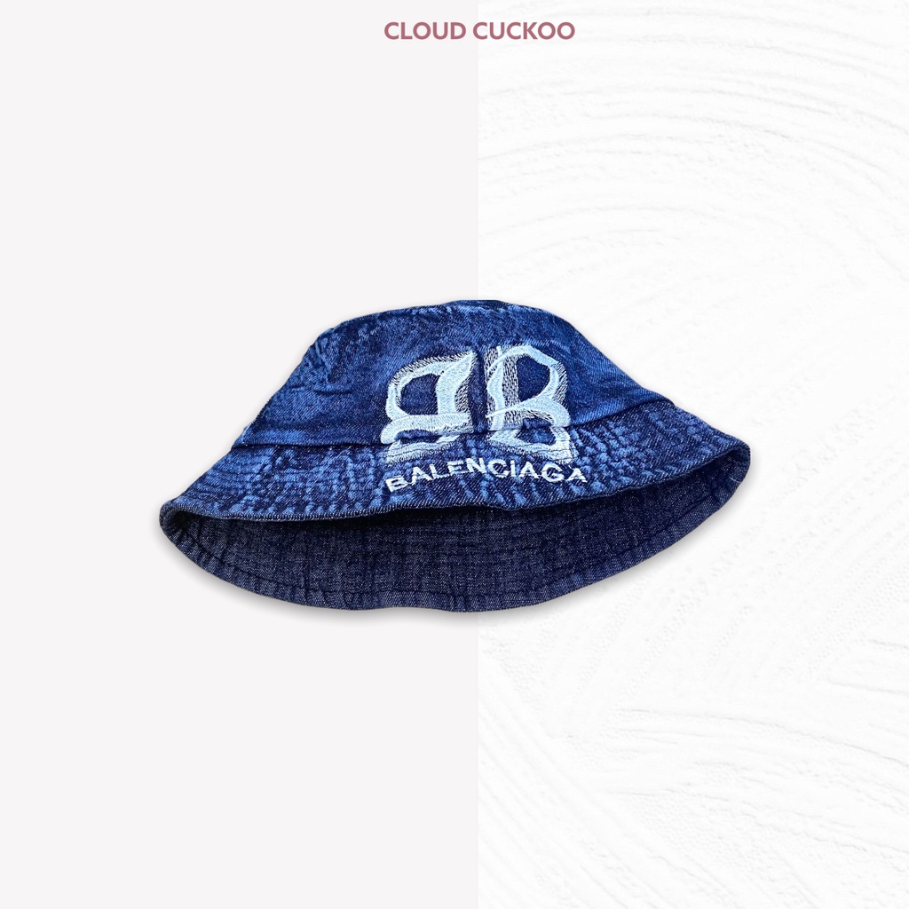 Mũ Bucket Denim Jeans Bò Thêu Chữ Siêu Xinh - Mã Số: MBK05081