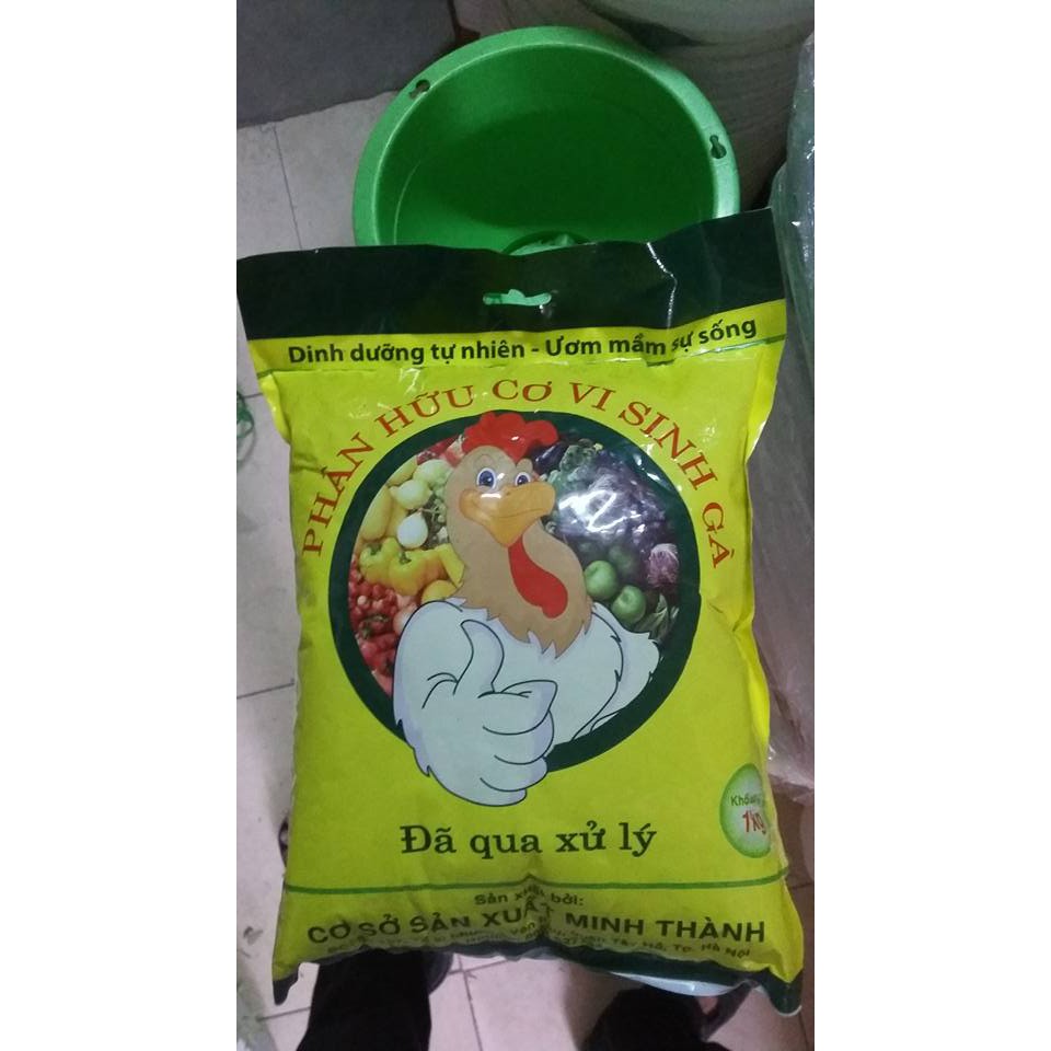 Phân hữu cơ vi sinh gà