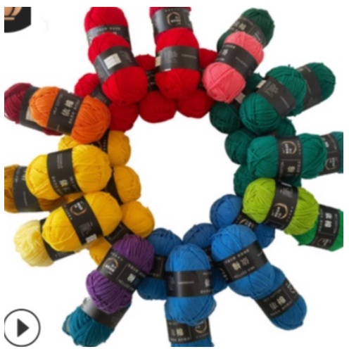 - LEN MILK COTTON BÔNG SỮA YIMIAN 50GR