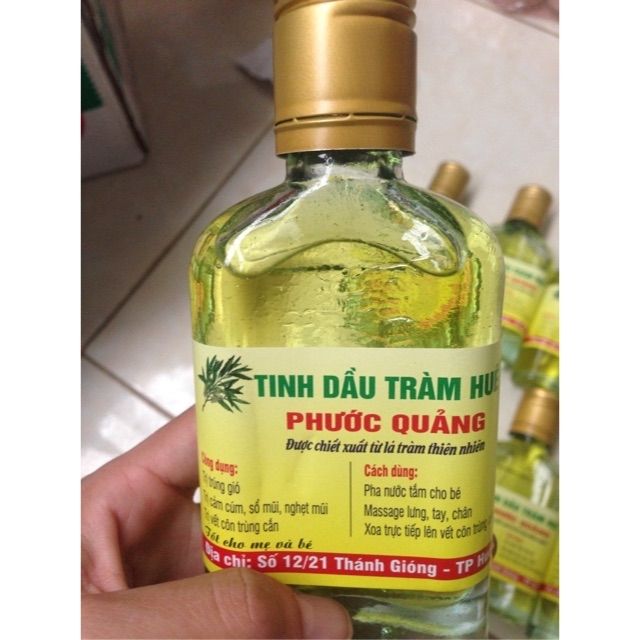 Combo 2 chai dầu tràm Phước Quảng mỗi chai 100ml