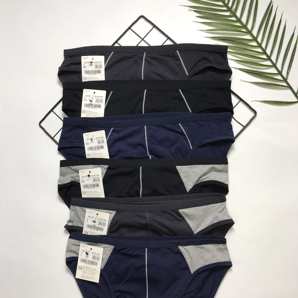 Quần sịp tam giác ARISTINO cạp nhỏ dễ chịu cotton kháng khuẩn AC01