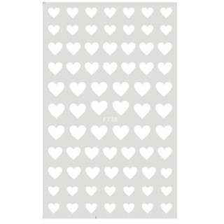Sticker dán móng tay , sticker nail hình môi , trái tim [mã CA_F_WG]