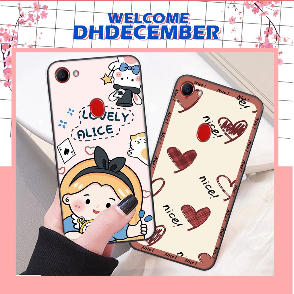 Ốp lưng Oppo F5 / F7 / F5 YOUTH in hình nice ,good luck happy ốp xinh viền dẻo đẹp chất
