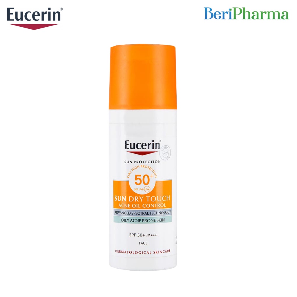 Eucerin Kem Chống Nắng Kiểm Soát Nhờn Sun Oil Control Dry Touch Spf50+ 50ml