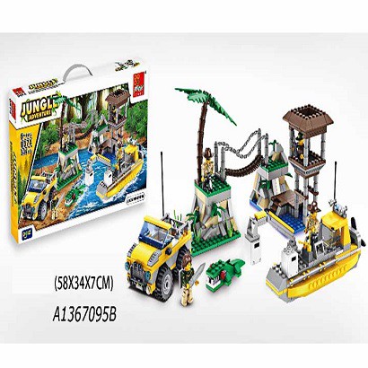 (FREESHIP) Đồ chơi lego mô hình nhà máy 536 chi tiết giúp ebs rèn luyện đôi tay khéo léo có sách hướng dẫn cao cấp