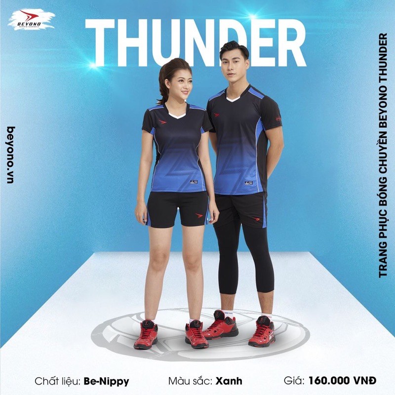 Bộ Đồng Phục Bóng Chuyền Beyono Thunder Nữ