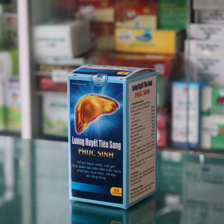 [CHÍNH HÃNG] Lương Huyết Tiêu Sang Phúc Sinh - Hỗ trợ giúp da mịn màng, thanh nhiệt, ngừa mụn