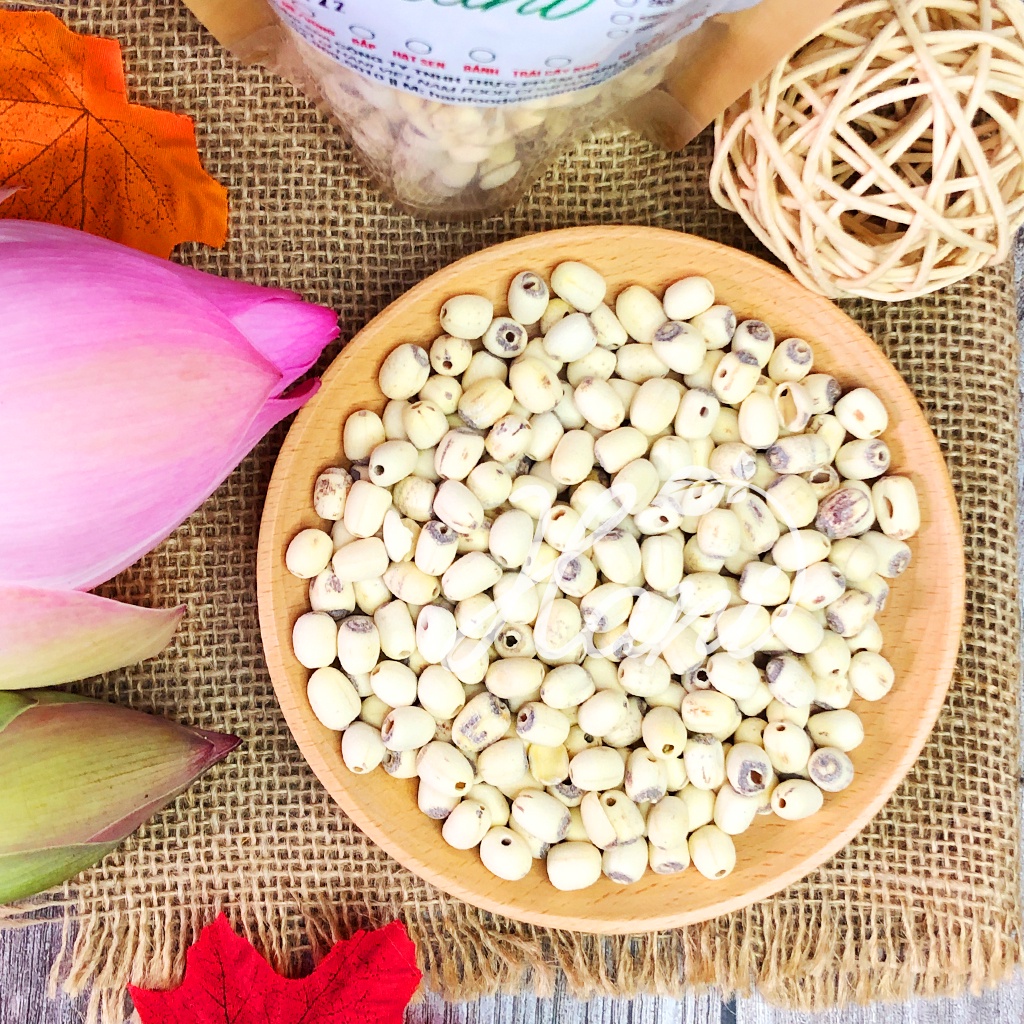 1kg Hạt Sen Khô Đồng Tháp, Hàng Ngon Loại 1 Nấu Chè Cháo ❣️ Kho Sỉ Dinh Dưỡng HANI Food