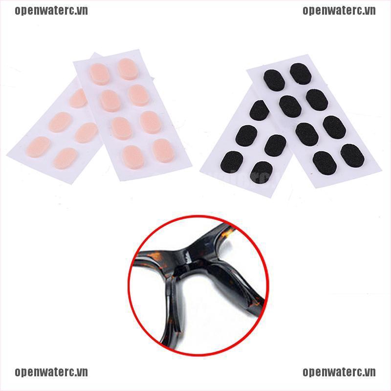 (Hàng Mới Về) Bộ 8 Cặp Miếng Dán Silicone Chống Trượt Cho Mắt Kính