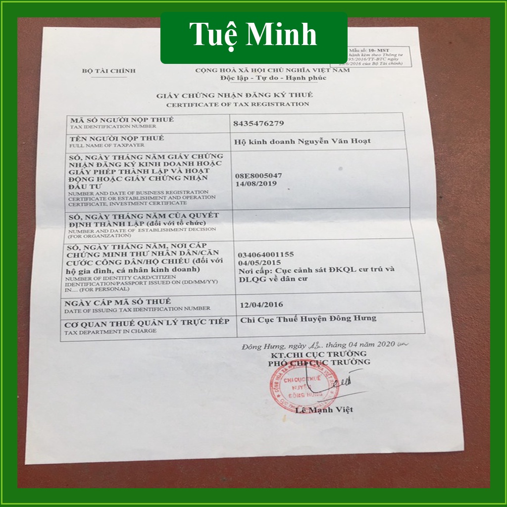 Tinh Bột Nghệ Vàng Nguyên Chất Tuệ Minh, Làm Đẹp Da, Đắp Mặt Giảm Thâm Nám, Tốt Cho Dạ Dày (Hộp lớn 500g)- HELLO ORGANIC