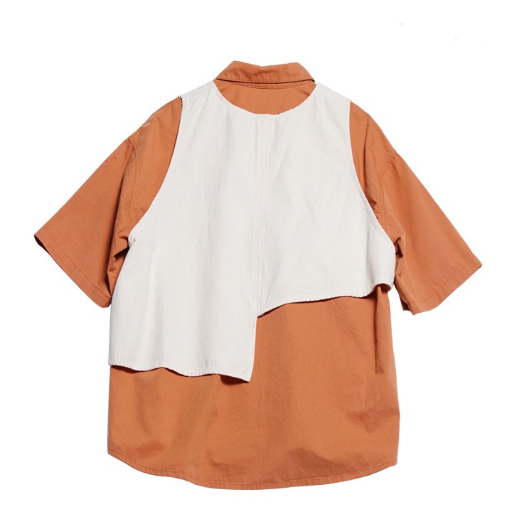 Áo Thun Tay Ngắn Giả Lớp Thời Trang Cho Nam | BigBuy360 - bigbuy360.vn