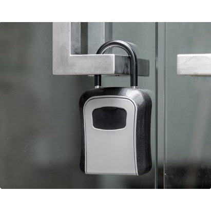 Hộp đựng chìa khóa lockbox có móc treo cố định