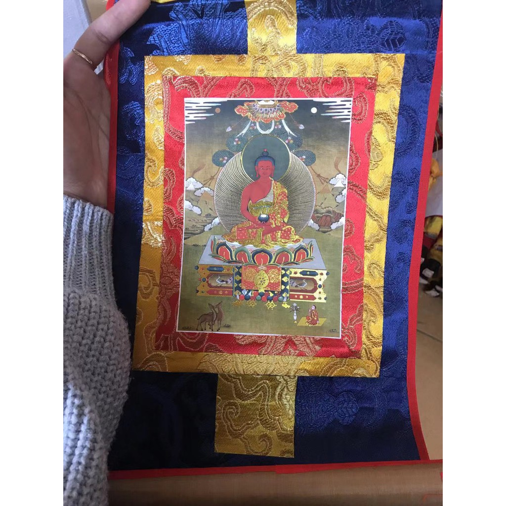 [ĐẶC BIỆT] TRANH THANGKA NHỎ (HOÀNG THẦN TÀI - TARA XANH - TARA TRẮNG - KIM CANG - TỨ THỦ - LIÊN HOA SANH - DƯỢC SƯ - DI