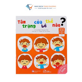 Sách - Ehon Kỹ năng sống cho bé: Tâm trạng của bé thế nào? cho trẻ từ 0-6 tuổi