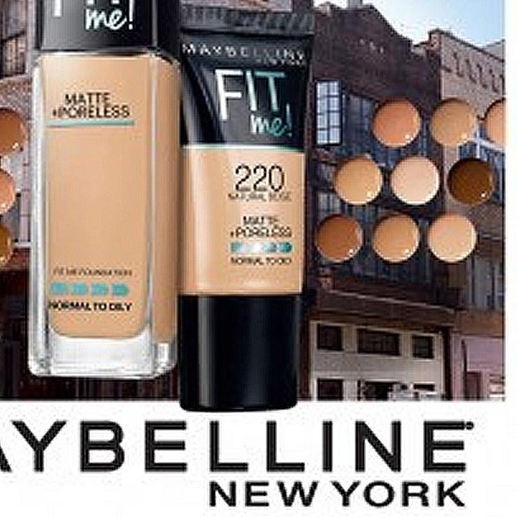 (Hàng Mới Về) Tuýp Kem Nền Maybelline Fit Me! Che Phủ Lỗ Chân Lông 18ml 30ml | BigBuy360 - bigbuy360.vn