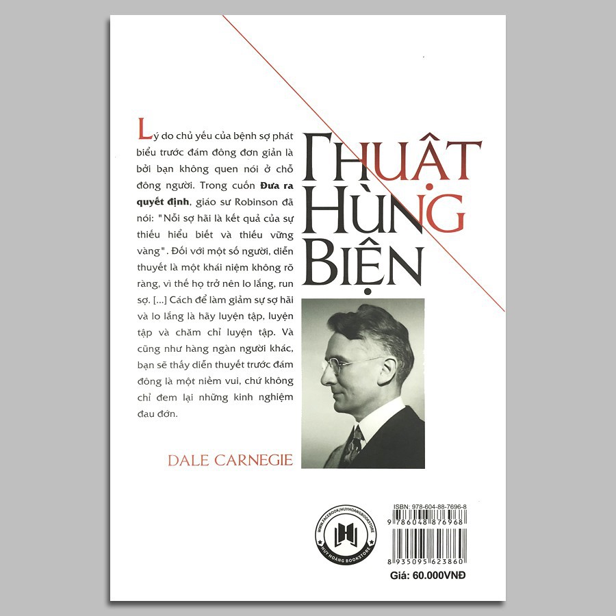 Sách - Thuật Hùng Biện - Tăng Khả Năng Nói Trước Đám Đông (Hh)