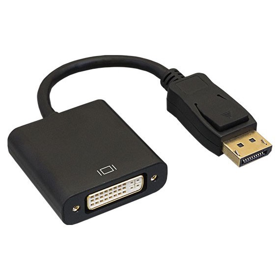 [Mã ELHACE giảm 4% đơn 300K] Cáp chuyển Displayport ra DVI-D, DP to DVI, DP sang DVI (đầu cái)