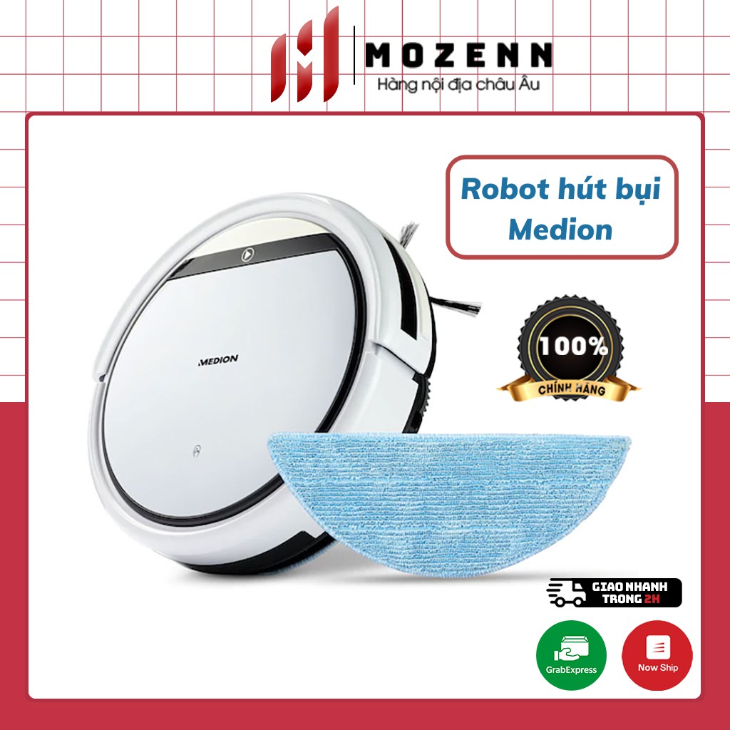 Robot hút bụi lau nhà 2in1  MEDION MD19510 thông minh - máy hút bụi tự động