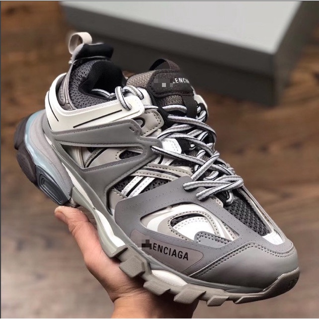 Giày Sneaker Ba Len TRACK 3.0 Xám