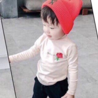 áo cotton len cổ 3p cho bé