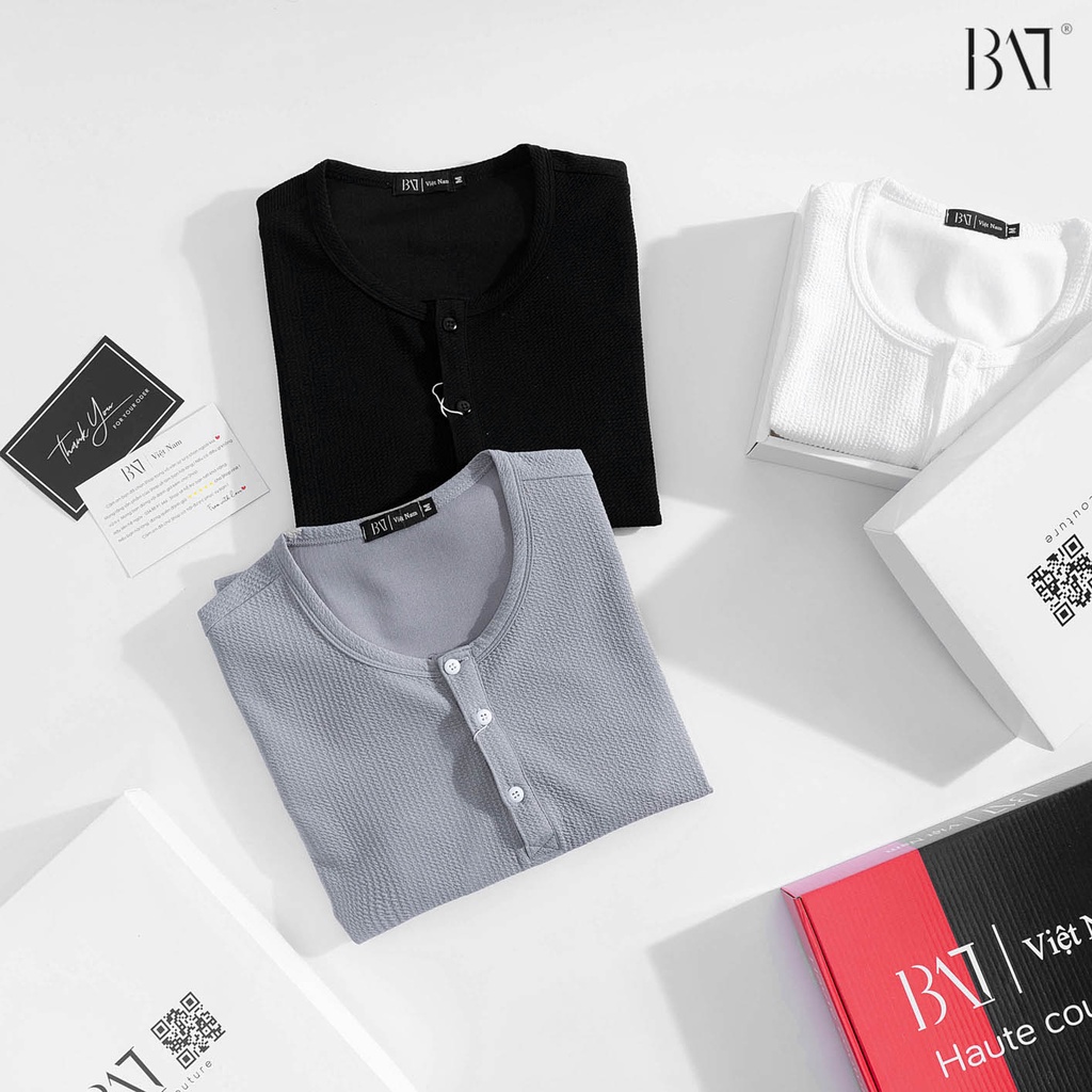 Áo thun dài tay thu đông, cổ tròn màu trắng ,đen mềm mại, dễ chịu, thoáng mát, thấm mồ hôi, lịch sự atb.shop 2020