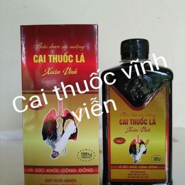 Nước Xúc Miệng Cai Thuố.c Lá Xuân Vinh