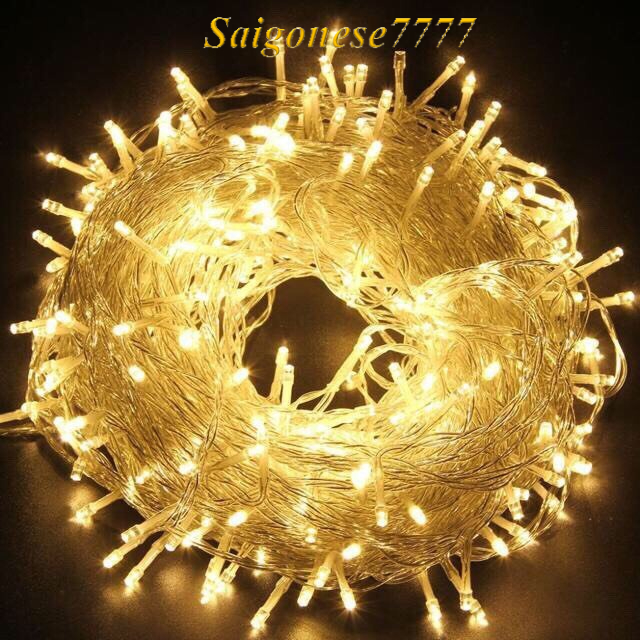 Dây Đèn Led Xài Điện Không Nháy Đèn Led Decor Phòng Ngủ Trang Trí Cây Thông Noel Chống Nước Giăng Ngoài Trời Ld