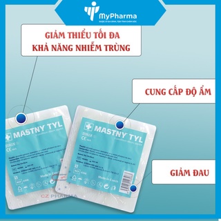 Gạc mỡ - gạc vaseline chống dính dùng cho vết thương hở