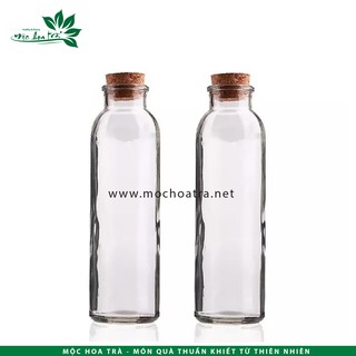 CHAI THỦY TINH NÚT BẦN - 350 ML