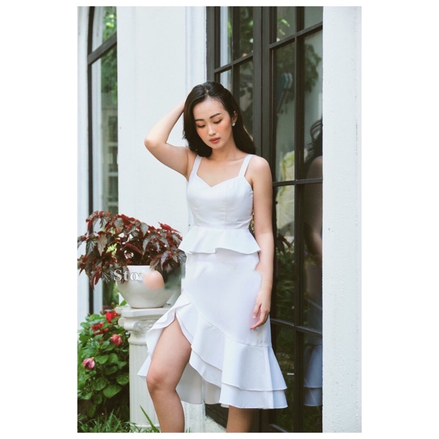 ĐẦM 2D PEPLUM XẺ BÈO kt