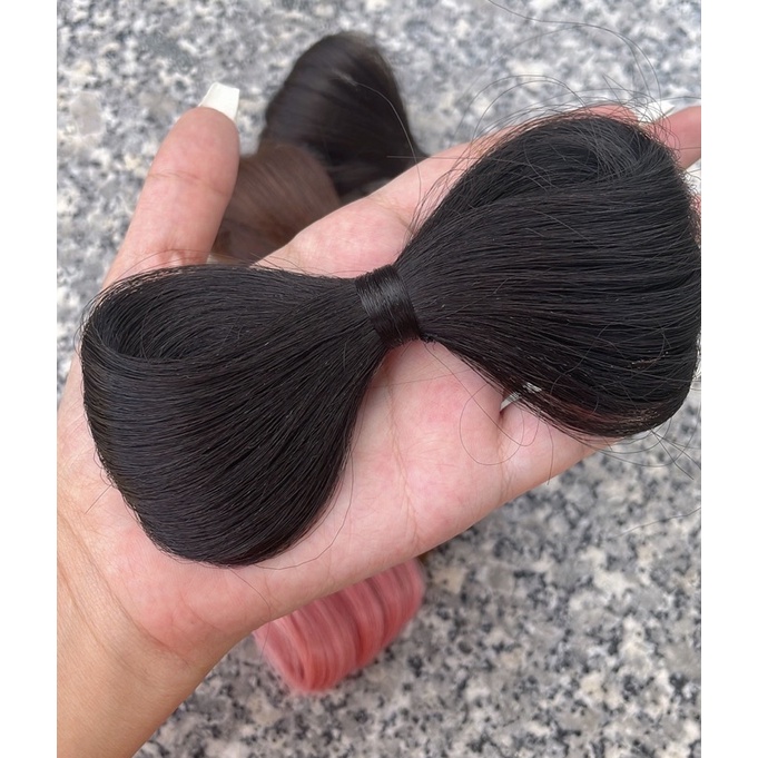 Tóc kẹp nơ tóc giả giá 1 cái ❤️ free ship ❤️ hàng cao cấp