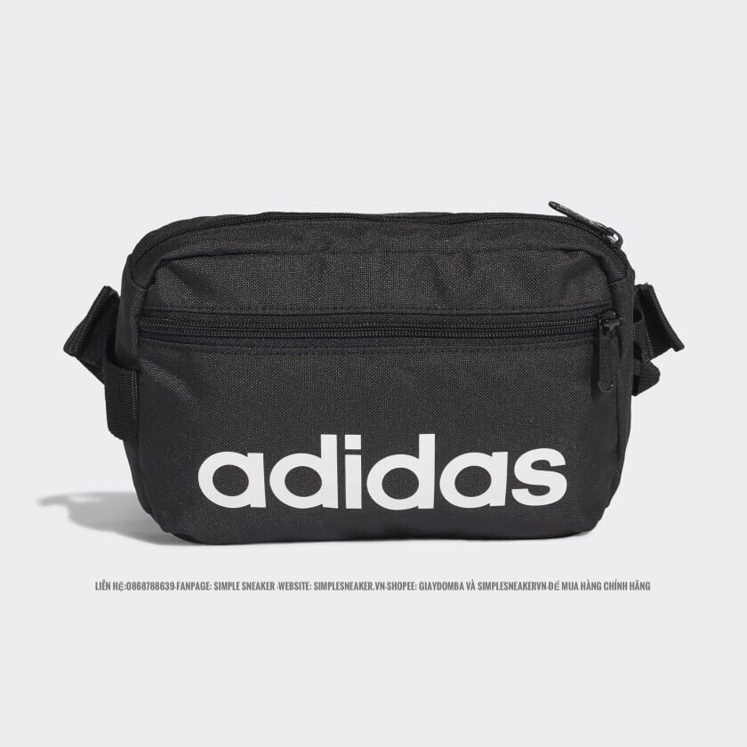 Túi Chéo Nam FREESHIP Adidas Linear Core Waist Bag Chính Hãng Chuẩn Auth