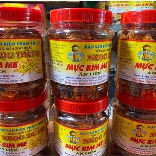Mực rim me và mực rim satế 200gram-hải sản khô phan thiết