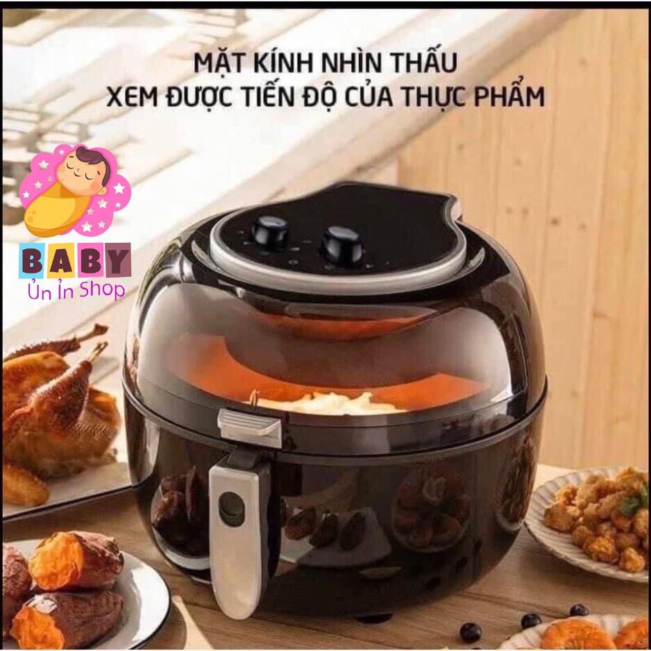 NỒI CHIÊN KHÔNG DẦU 8L PL HOME PL - 8000 - BẢO HÀNH 12 THÁNG CHÍNH HÃNG