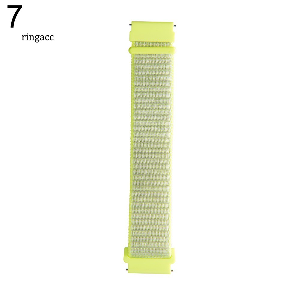 Dây Đeo Chất Liệu Nylon 22mm Dành Cho Đồng Hồ Ticwatch Huawei Gt Active