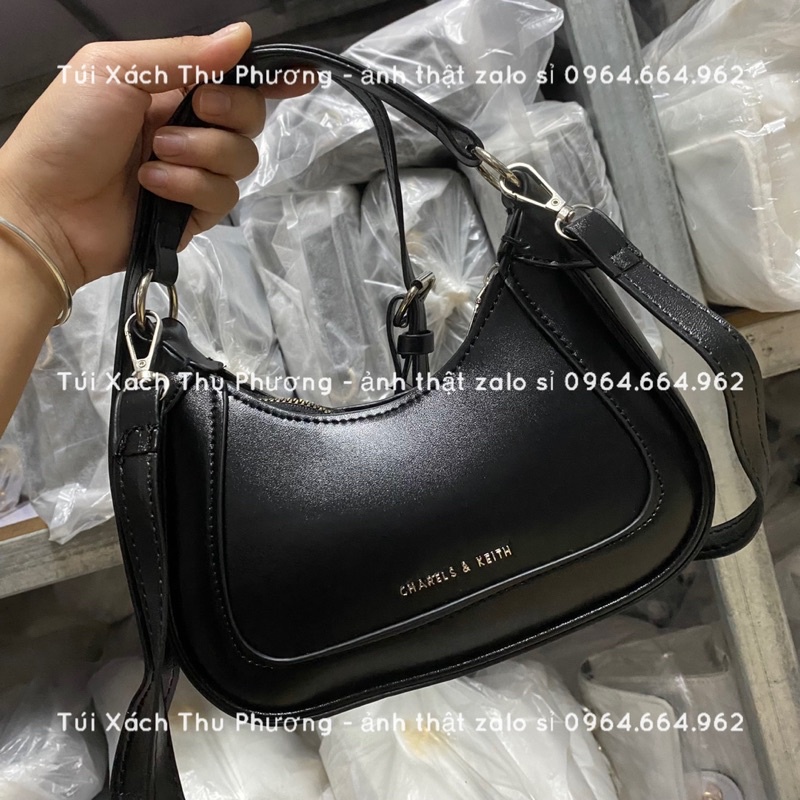[Giá Sỉ] Túi kẹp nách CN.k mẫu mới kèm dây ngọc tim size 20 điệu đà cho nữ (hàng chuẩn ảnh)